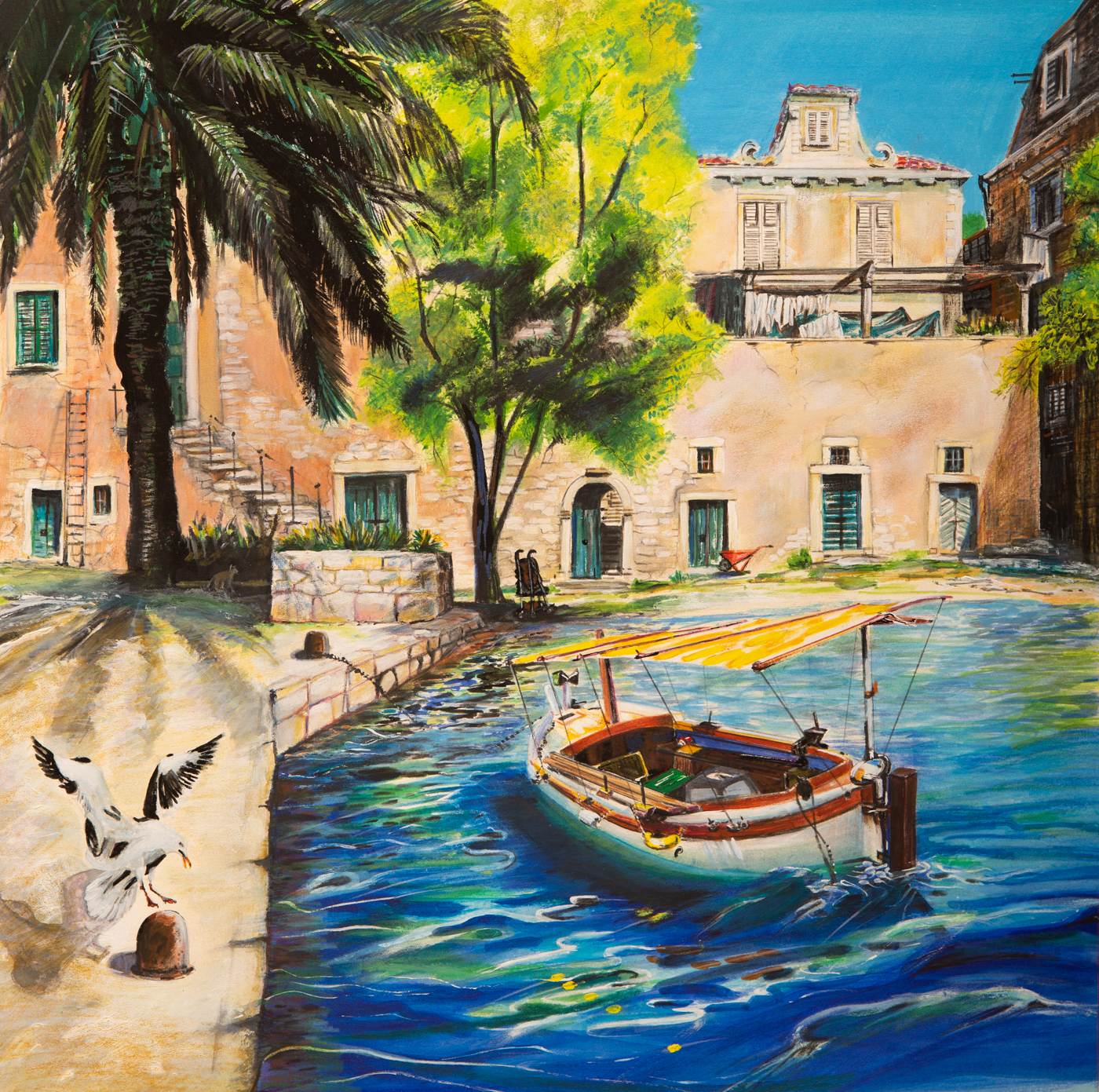 Sipan harbours (Croatia)